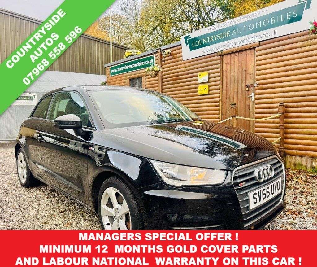 A 2016 AUDI A1 1.6 TDI Sport Hatchback 3dr Diesel Manual Euro 6 (s/s) (116 ps) F.S.H # JUS A 2016 AUDI A1 1.6 TDI Sport Hatchback 3dr Diesel Manual Euro 6 (s/s) (116 ps) F.S.H # JUS