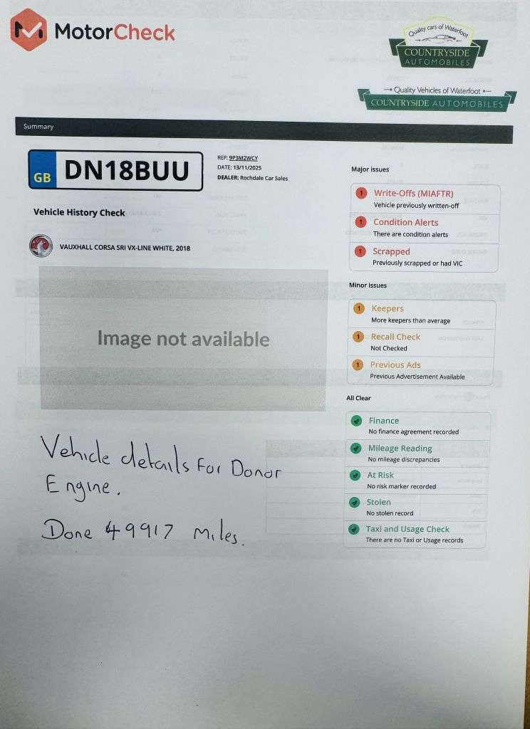 2015 VAUXHALL CORSA 2015 VAUXHALL CORSA