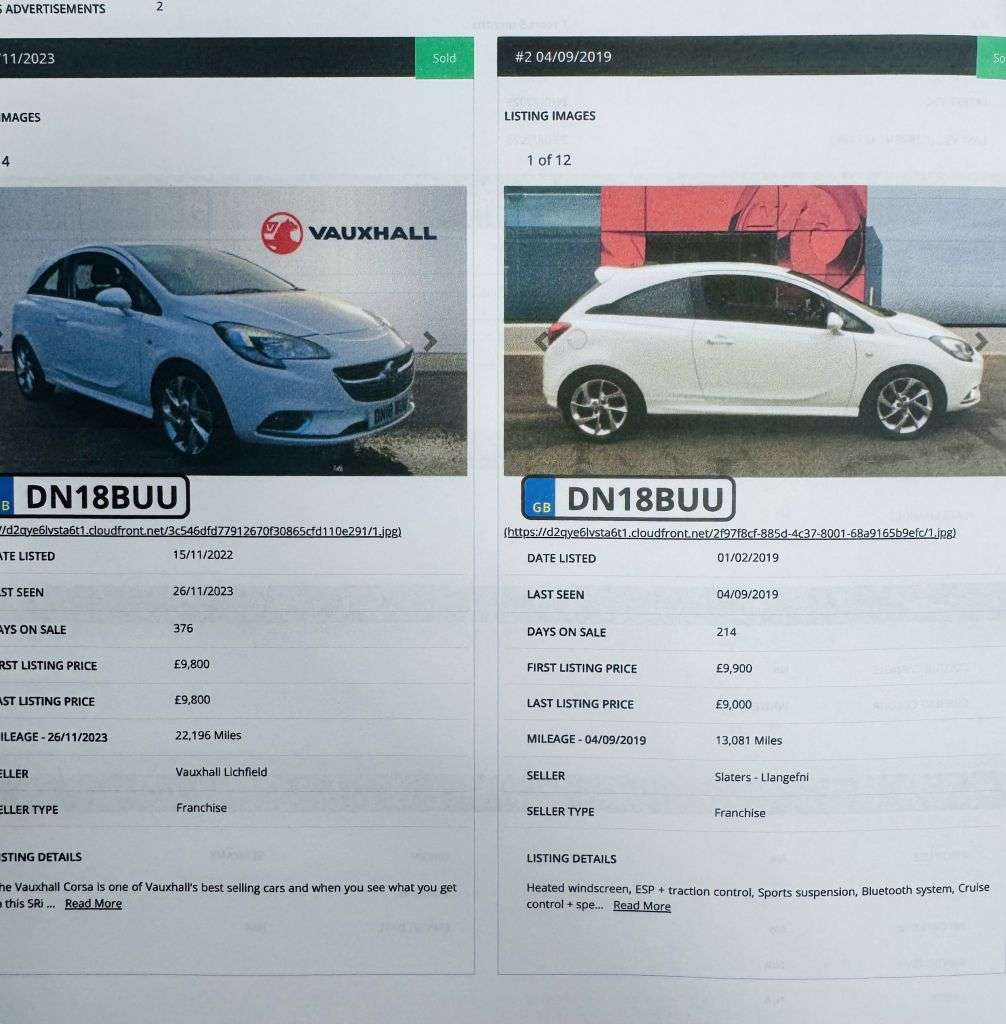 2015 VAUXHALL CORSA 2015 VAUXHALL CORSA