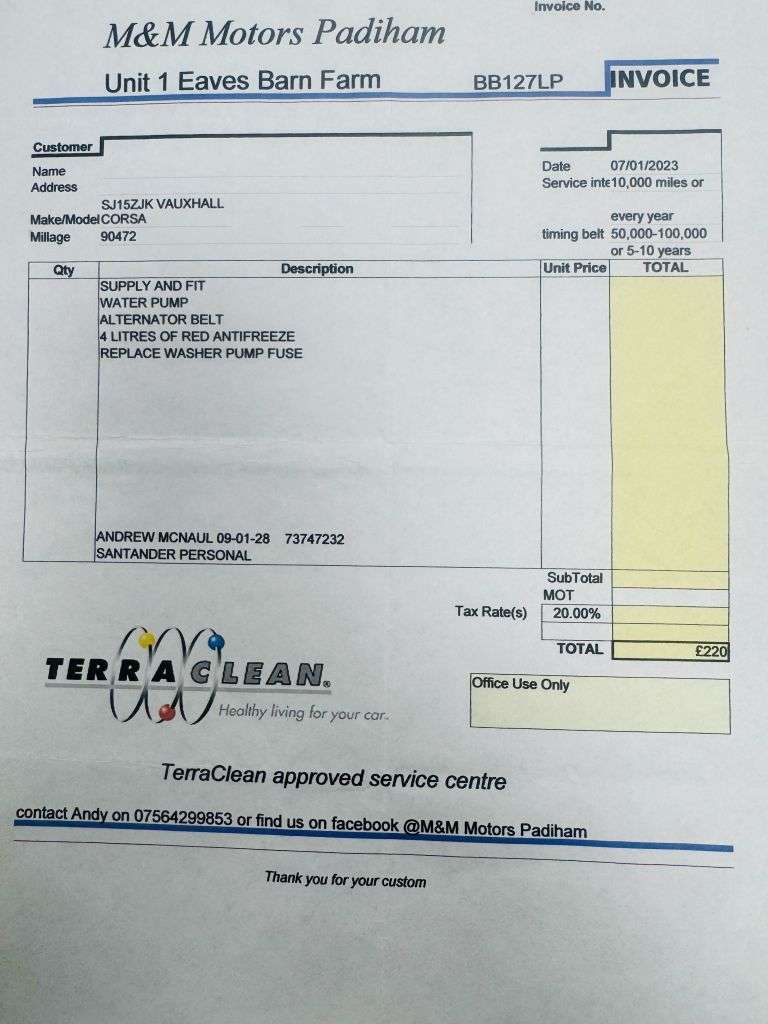 2015 VAUXHALL CORSA 2015 VAUXHALL CORSA