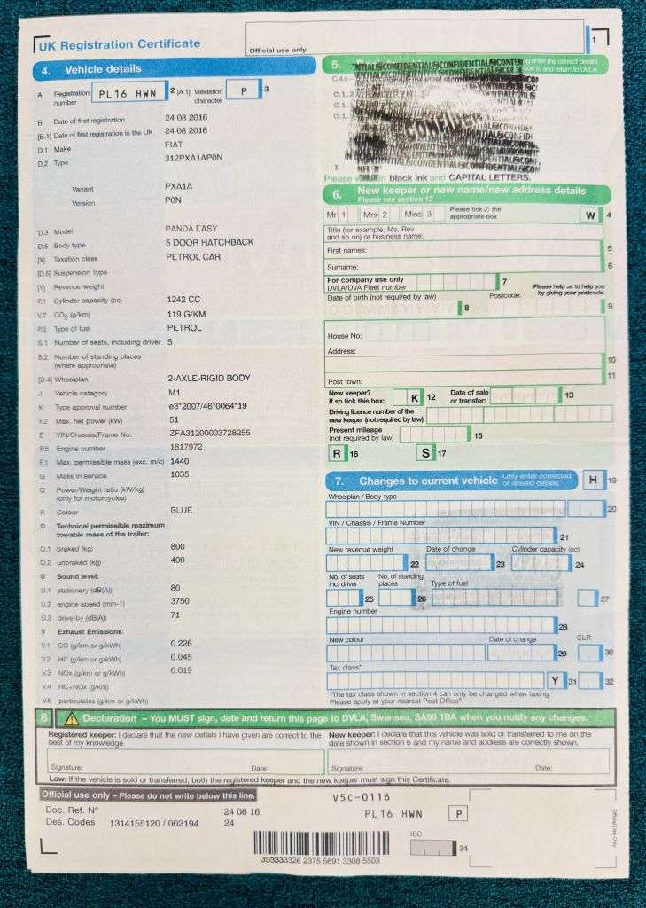 2016 FIAT PANDA 2016 FIAT PANDA