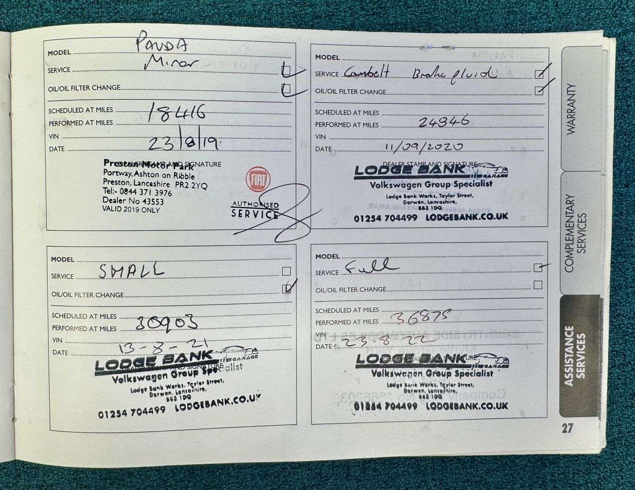 2016 FIAT PANDA 2016 FIAT PANDA