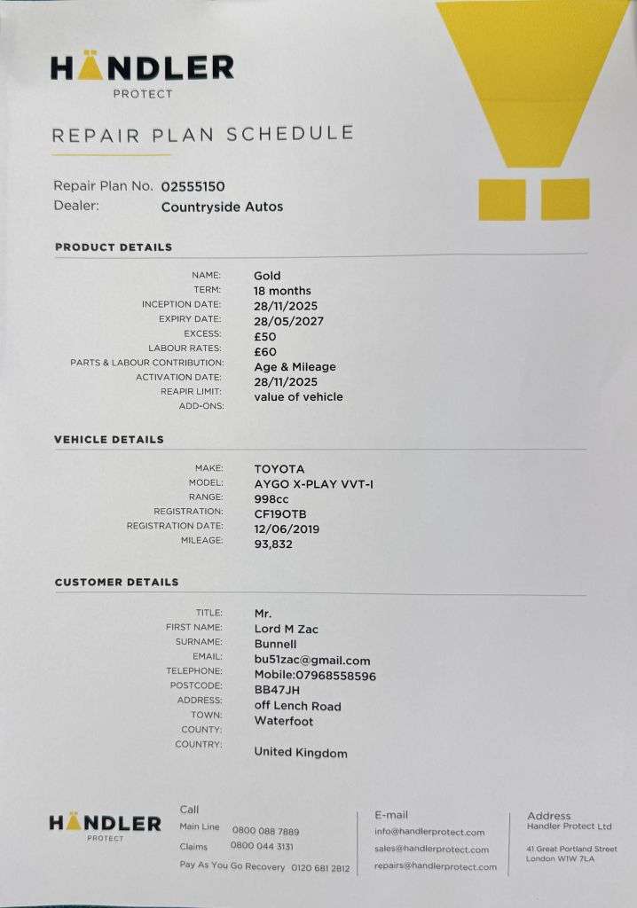 2019 TOYOTA AYGO 2019 TOYOTA AYGO