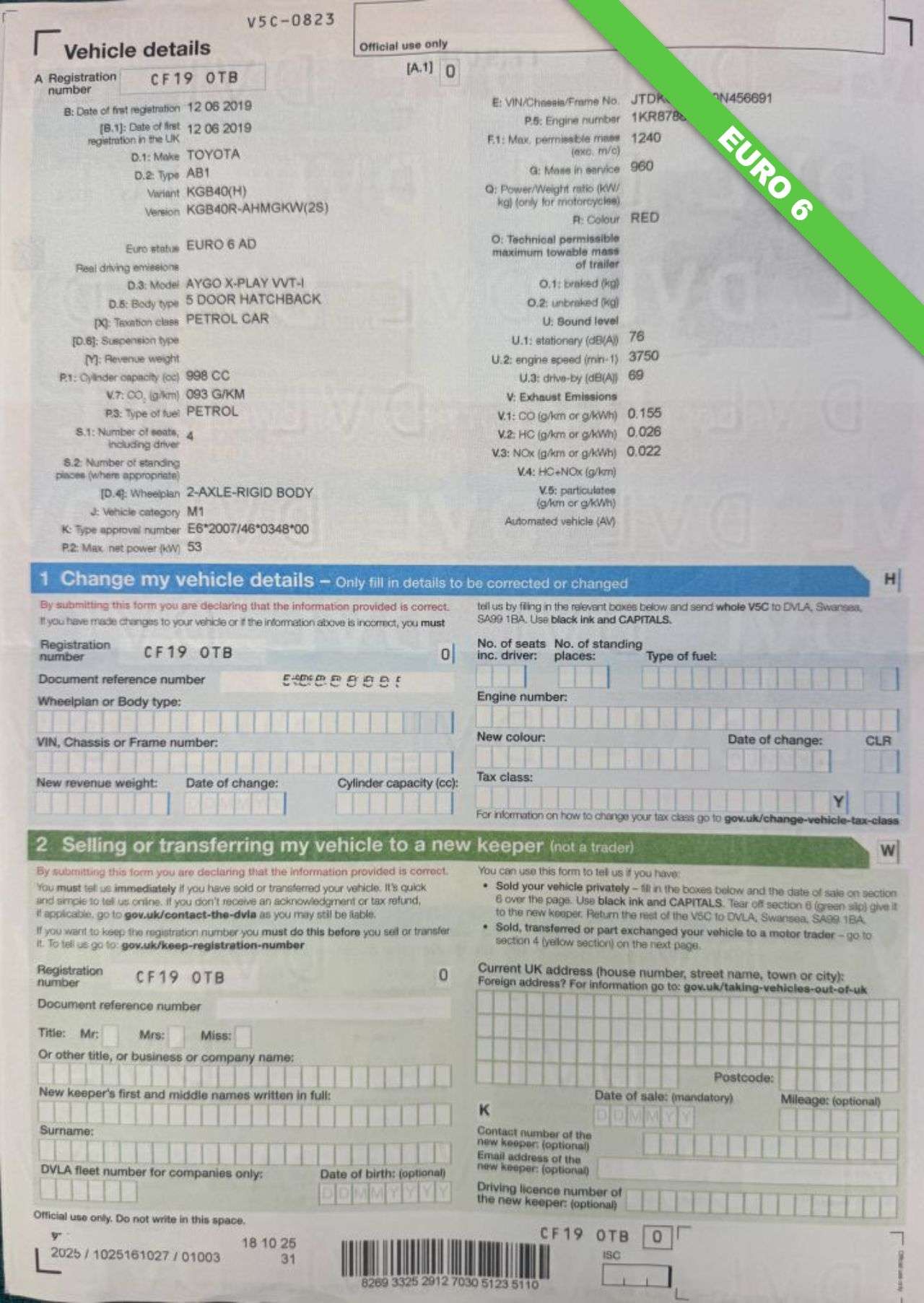 2019 TOYOTA AYGO 2019 TOYOTA AYGO