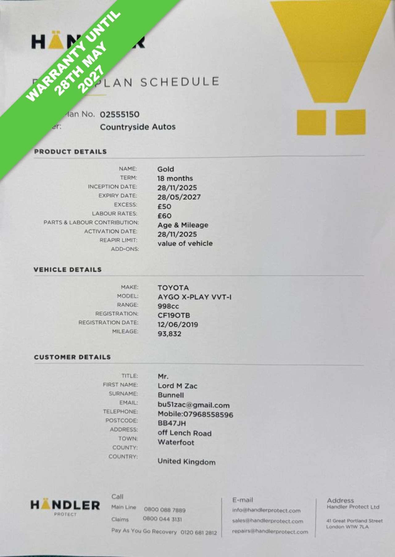 2019 TOYOTA AYGO 2019 TOYOTA AYGO