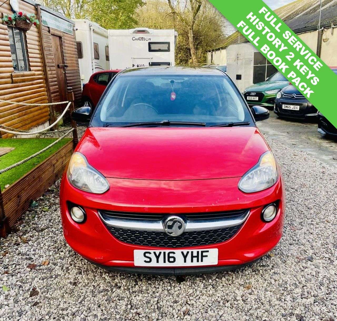 A 2016 VAUXHALL ADAM 1.2i JAM Hatchback 3dr Petrol Manual Euro 6 (70 ps) ILL BE BLACK ROOF # 16 A 2016 VAUXHALL ADAM 1.2i JAM Hatchback 3dr Petrol Manual Euro 6 (70 ps) ILL BE BLACK ROOF # 16
