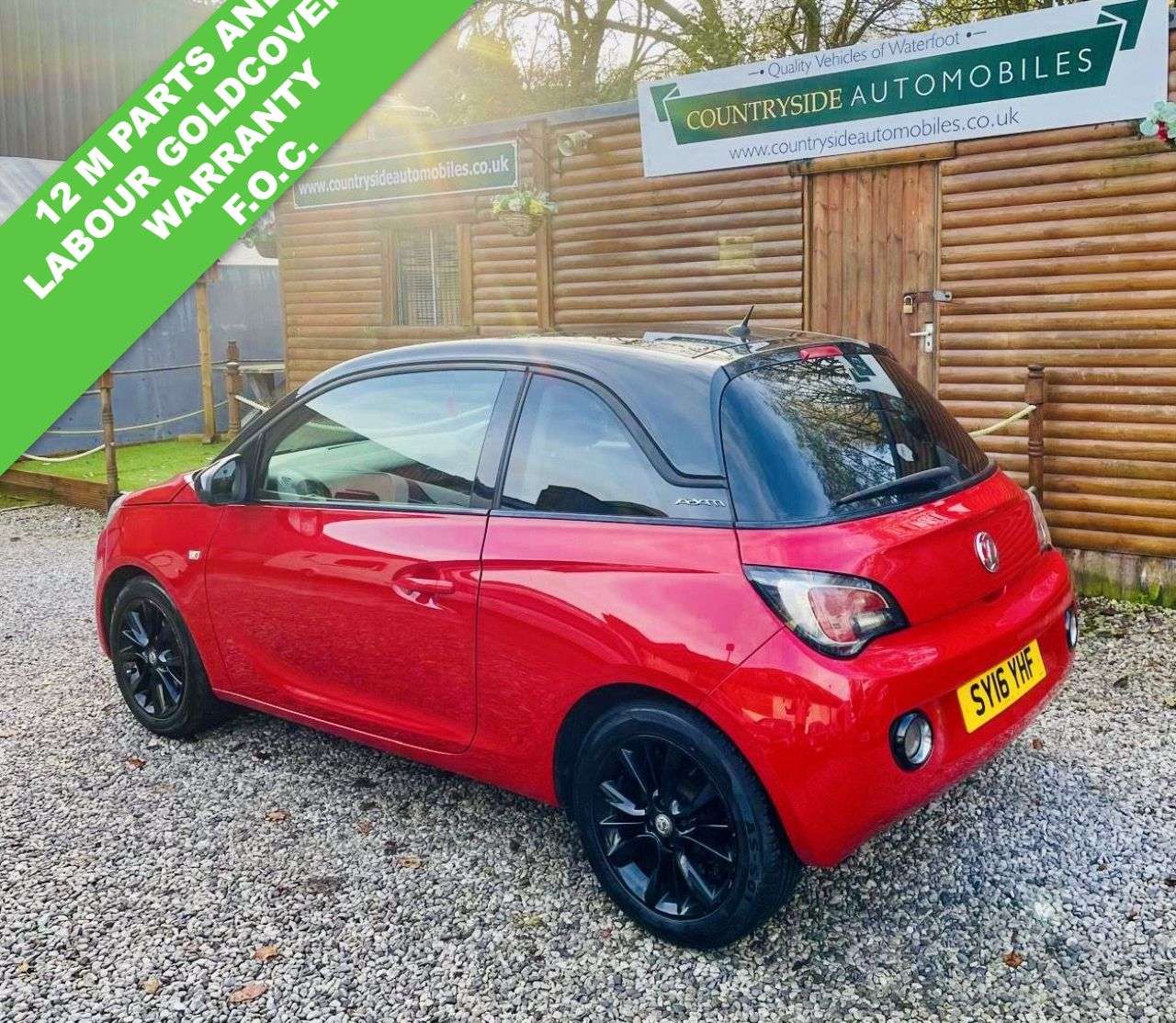 2016 VAUXHALL ADAM 2016 VAUXHALL ADAM