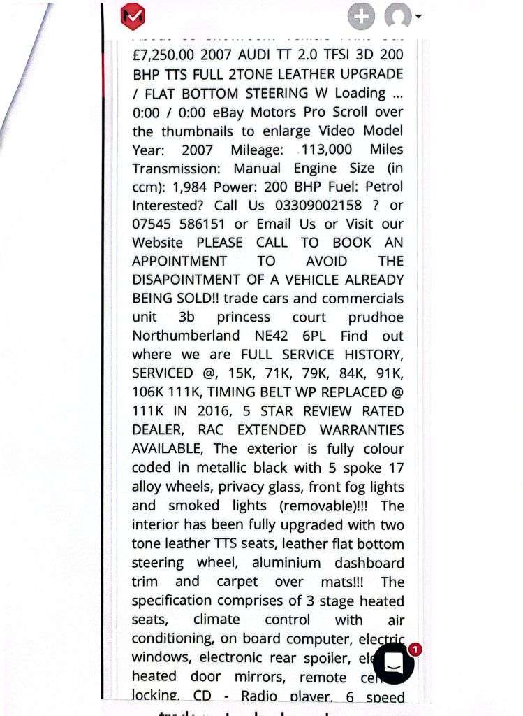 2007 AUDI TT 2007 AUDI TT