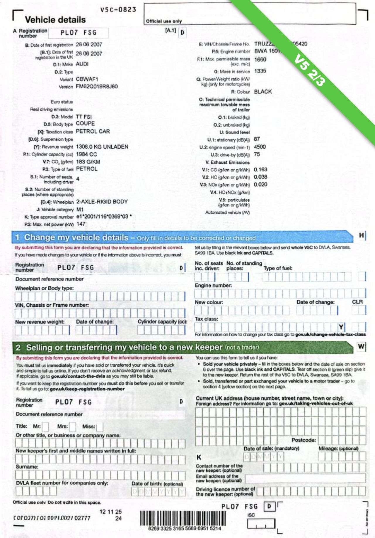 2007 AUDI TT 2007 AUDI TT
