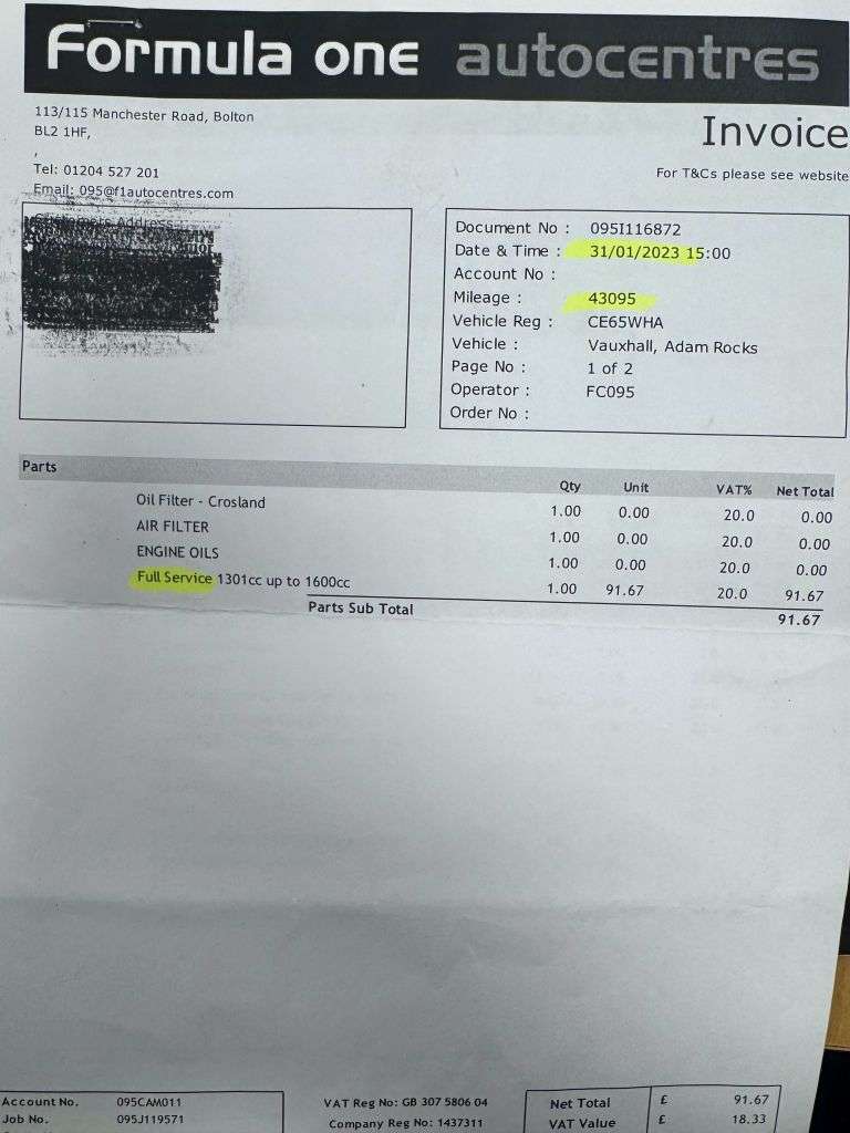 2015 VAUXHALL ADAM 2015 VAUXHALL ADAM