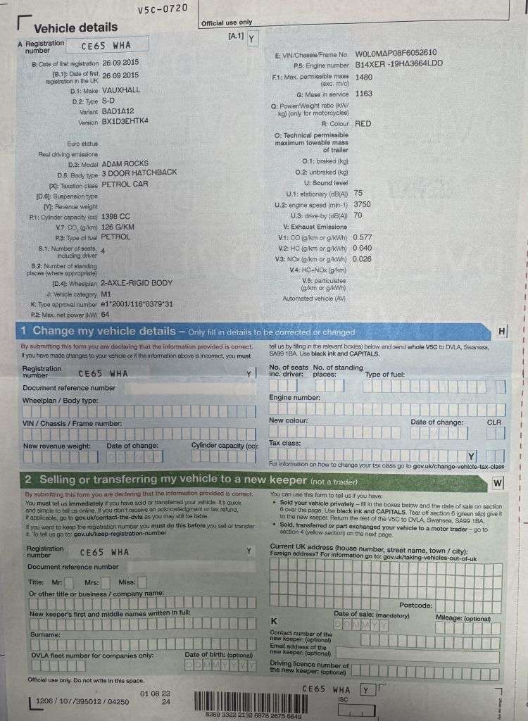 2015 VAUXHALL ADAM 2015 VAUXHALL ADAM