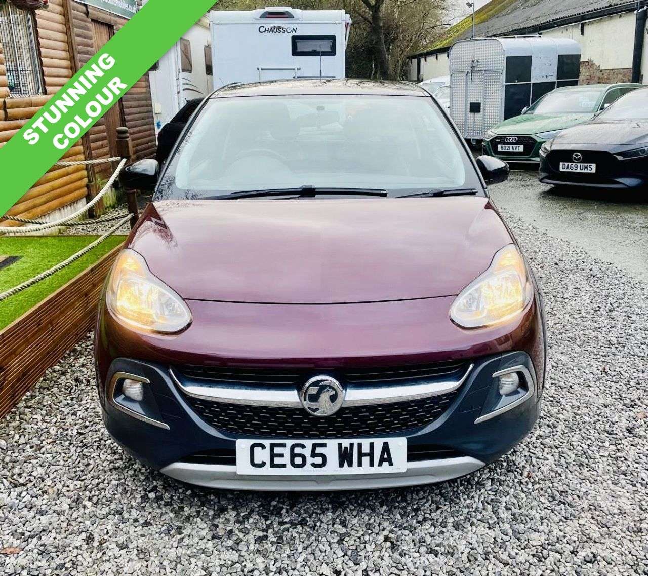 A 2015 VAUXHALL ADAM 1.4i ROCKS Hatchback 3dr Petrol Manual Euro 6 (87 ps) TOUCH SCREEN MULTIMED A 2015 VAUXHALL ADAM 1.4i ROCKS Hatchback 3dr Petrol Manual Euro 6 (87 ps) TOUCH SCREEN MULTIMED