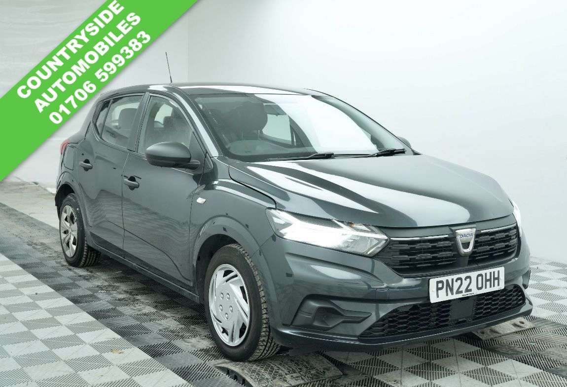 A 2022 DACIA SANDERO 1.0 TCe Essential Hatchback 5dr Bi Fuel Manual Euro 6 (s/s) (100 ps) BI FUE A 2022 DACIA SANDERO 1.0 TCe Essential Hatchback 5dr Bi Fuel Manual Euro 6 (s/s) (100 ps) BI FUE