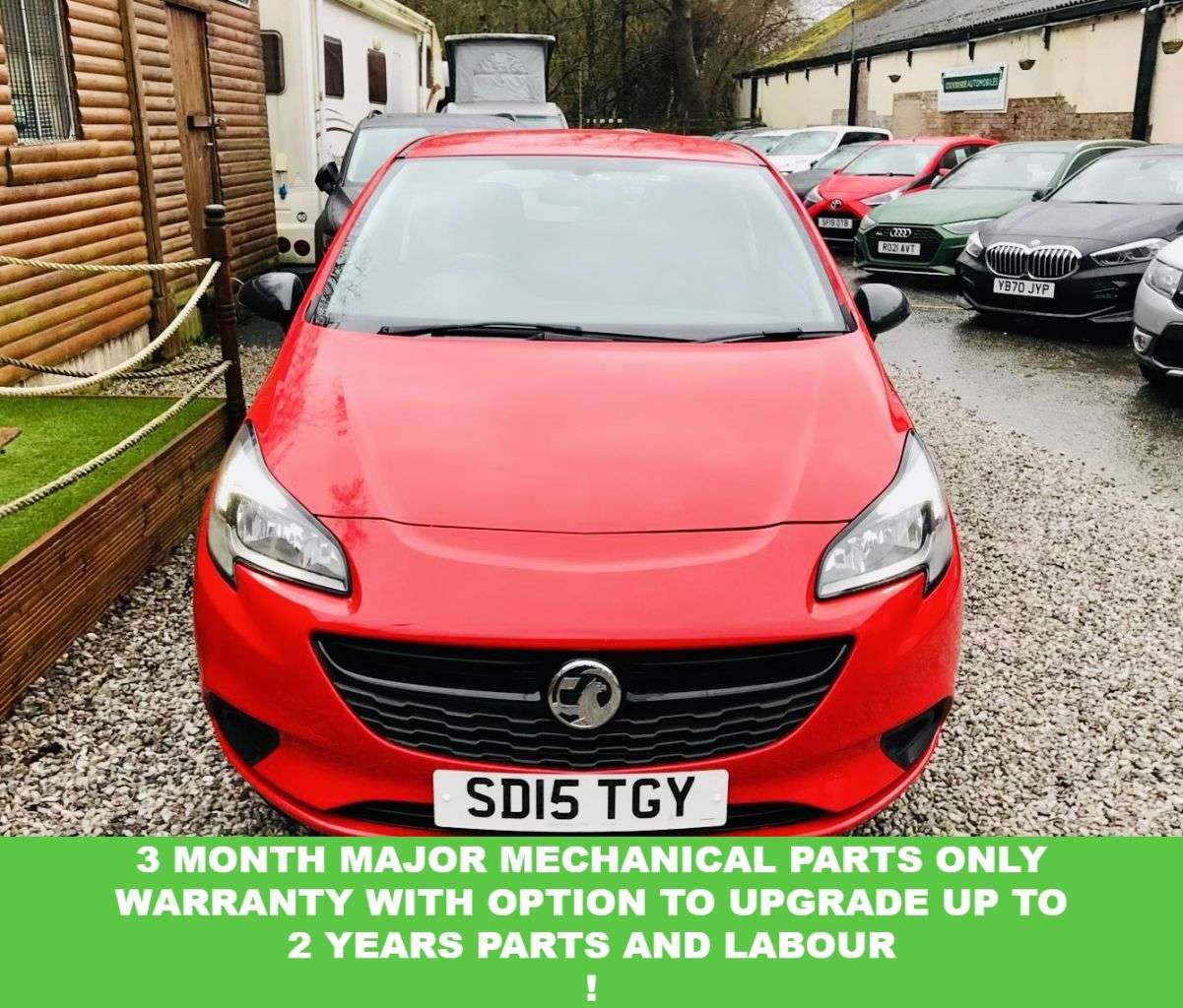 A 2015 VAUXHALL CORSA 1.0i Turbo ecoFLEX Sting R Hatchback 3dr Petrol Manual Euro 6 (s/s) (115 ps A 2015 VAUXHALL CORSA 1.0i Turbo ecoFLEX Sting R Hatchback 3dr Petrol Manual Euro 6 (s/s) (115 ps