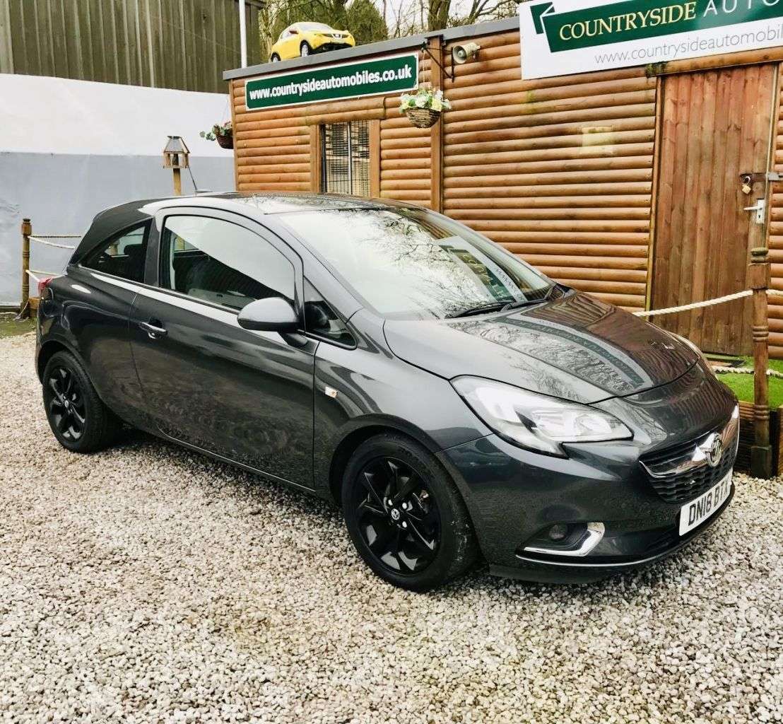 A 2018 VAUXHALL CORSA 1.4i ecoTEC SRi Hatchback 3dr Petrol Manual Euro 6 (90 ps) BLACK 16 INCH AL A 2018 VAUXHALL CORSA 1.4i ecoTEC SRi Hatchback 3dr Petrol Manual Euro 6 (90 ps) BLACK 16 INCH AL