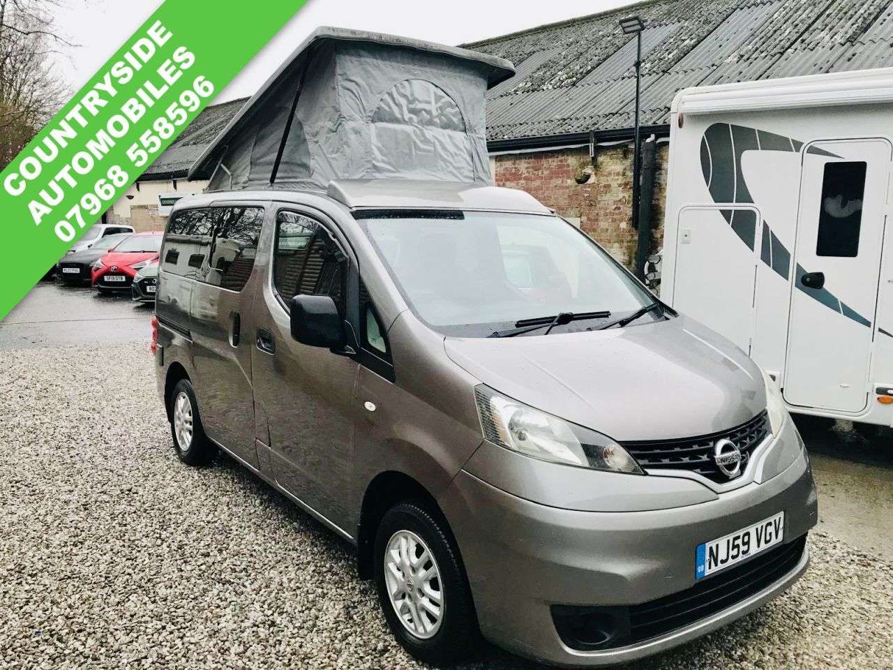 A 2009 NISSAN NV200 Countryside Kampa Motorhome, 2 Berth, Quality conversion. 1.5 DCI 2 BERTH 2 A 2009 NISSAN NV200 Countryside Kampa Motorhome, 2 Berth, Quality conversion. 1.5 DCI 2 BERTH 2