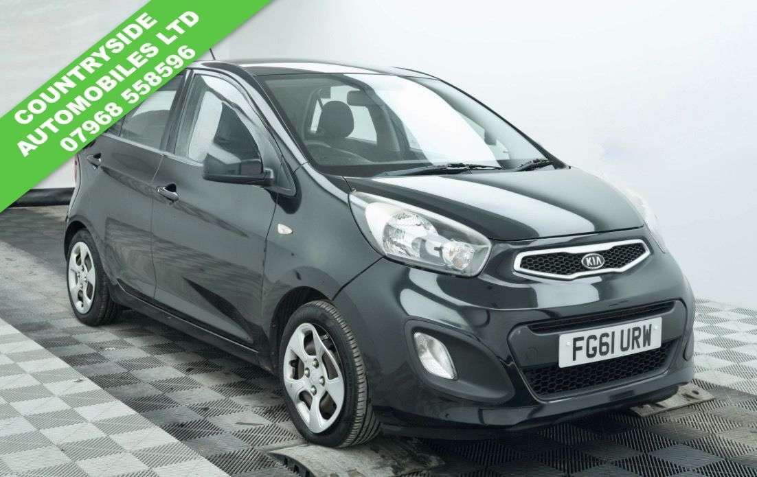 A 2011 KIA PICANTO 1.0 1 Air Hatchback 5dr Petrol Manual Euro 5 (68 bhp) NEW MOT # LOW INSURAN A 2011 KIA PICANTO 1.0 1 Air Hatchback 5dr Petrol Manual Euro 5 (68 bhp) NEW MOT # LOW INSURAN