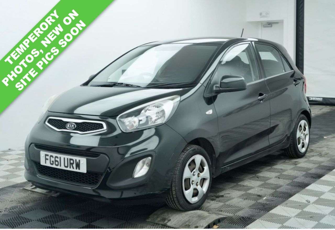A 2011 KIA PICANTO 1.0 1 Air Hatchback 5dr Petrol Manual Euro 5 (68 bhp) NEW MOT # LOW INSURAN A 2011 KIA PICANTO 1.0 1 Air Hatchback 5dr Petrol Manual Euro 5 (68 bhp) NEW MOT # LOW INSURAN