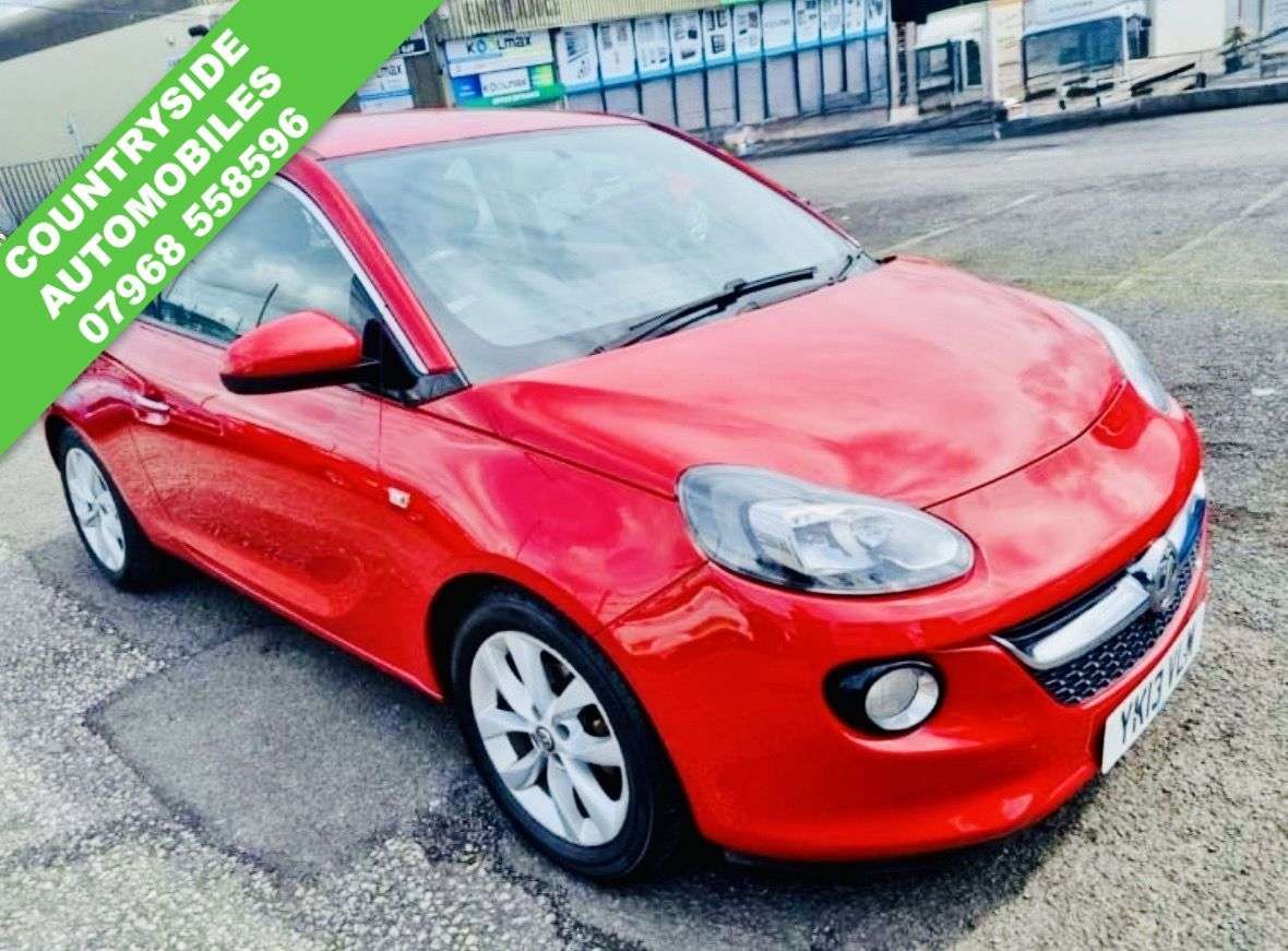 A 2013 VAUXHALL ADAM 1.2 16v JAM Hatchback 3dr Petrol Manual Euro 5 (70 ps) 3 MONTH WARRANTY OPT A 2013 VAUXHALL ADAM 1.2 16v JAM Hatchback 3dr Petrol Manual Euro 5 (70 ps) 3 MONTH WARRANTY OPT