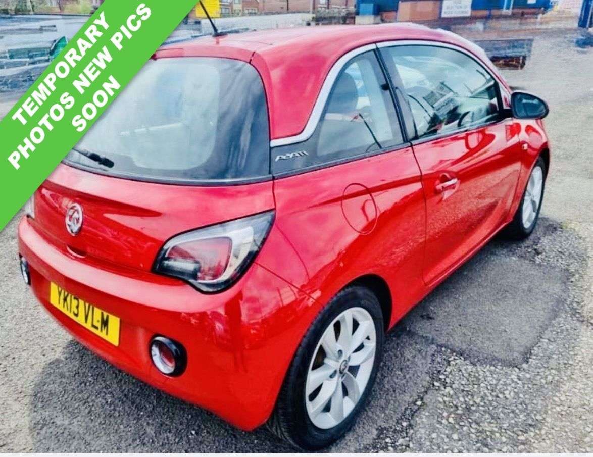 A 2013 VAUXHALL ADAM 1.2 16v JAM Hatchback 3dr Petrol Manual Euro 5 (70 ps) 3 MONTH WARRANTY OPT A 2013 VAUXHALL ADAM 1.2 16v JAM Hatchback 3dr Petrol Manual Euro 5 (70 ps) 3 MONTH WARRANTY OPT