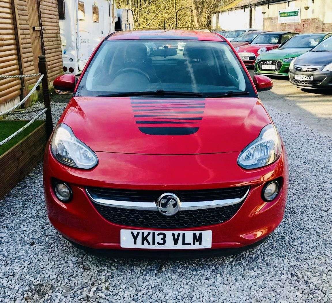 A 2013 VAUXHALL ADAM 1.2 16v JAM Hatchback 3dr Petrol Manual Euro 5 (70 ps) 3 MONTH WARRANTY OPT A 2013 VAUXHALL ADAM 1.2 16v JAM Hatchback 3dr Petrol Manual Euro 5 (70 ps) 3 MONTH WARRANTY OPT