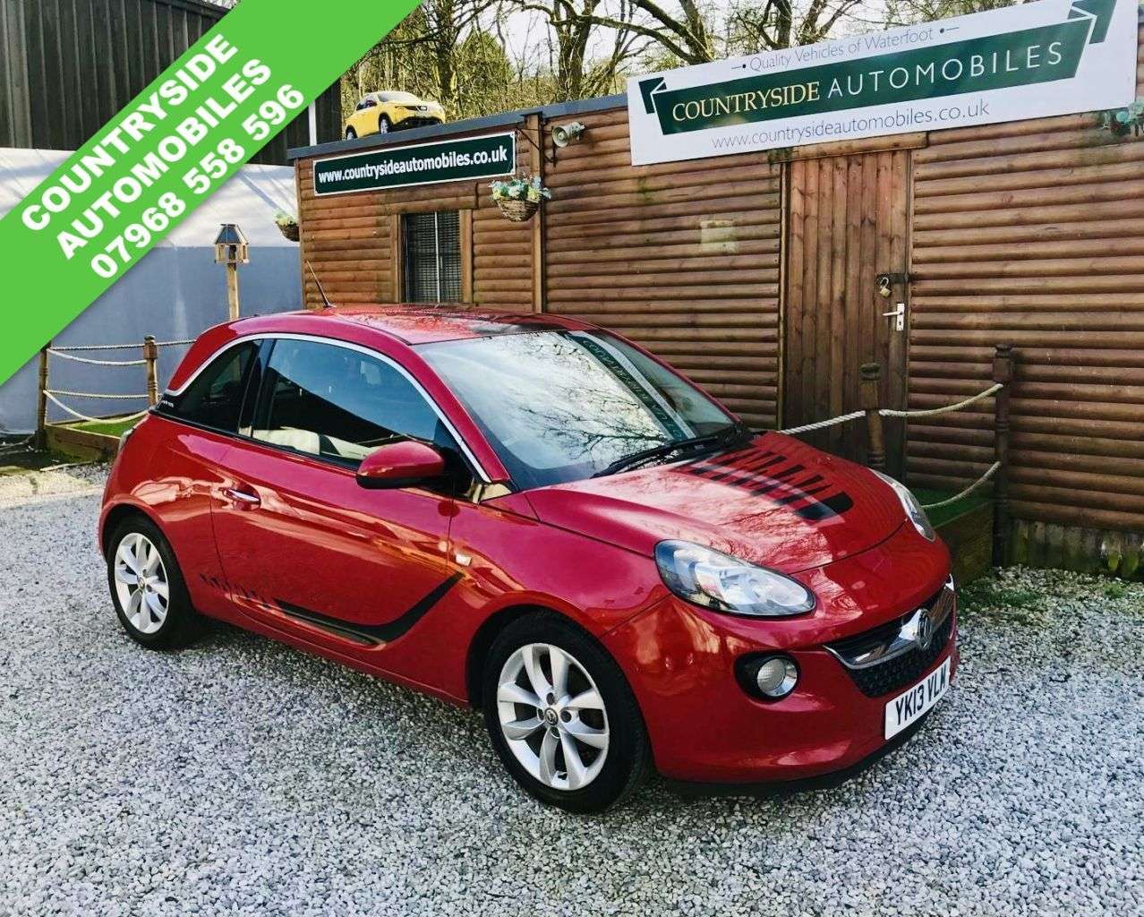 A 2013 VAUXHALL ADAM 1.2 16v JAM Hatchback 3dr Petrol Manual Euro 5 (70 ps) 3 MONTH WARRANTY OPT A 2013 VAUXHALL ADAM 1.2 16v JAM Hatchback 3dr Petrol Manual Euro 5 (70 ps) 3 MONTH WARRANTY OPT