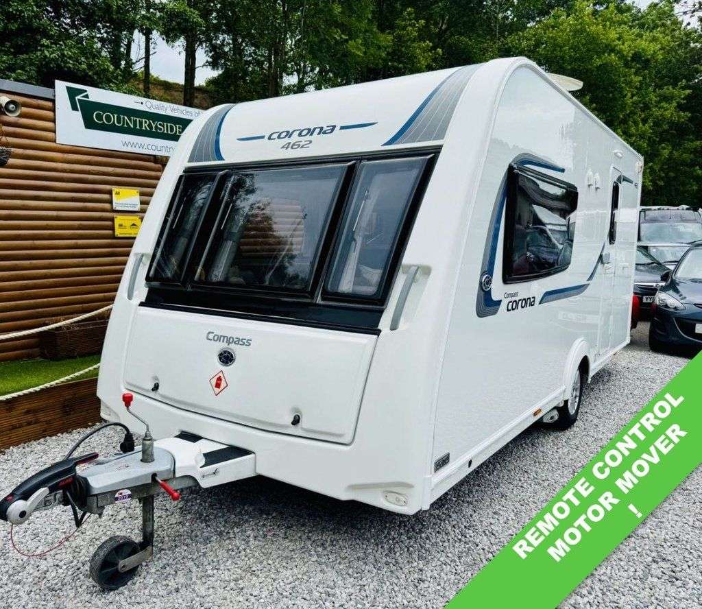 A 2015 COMPASS CORONA 462 CORONA COMPASS 462 LUXURY 2 BERTH CARAVAN MOTOR MOVER # SOLAR # ALLOYS A 2015 COMPASS CORONA 462 CORONA COMPASS 462 LUXURY 2 BERTH CARAVAN MOTOR MOVER # SOLAR # ALLOYS