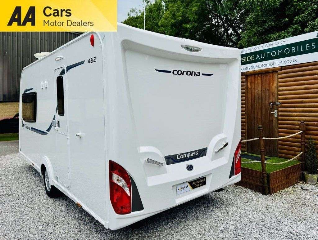 A 2015 COMPASS CORONA 462 CORONA COMPASS 462 LUXURY 2 BERTH CARAVAN MOTOR MOVER # SOLAR # ALLOYS A 2015 COMPASS CORONA 462 CORONA COMPASS 462 LUXURY 2 BERTH CARAVAN MOTOR MOVER # SOLAR # ALLOYS