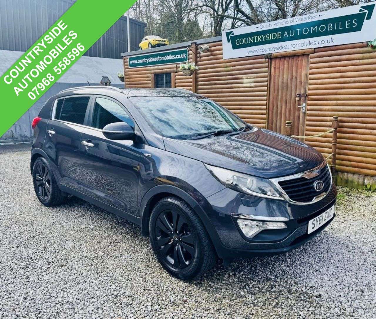A 2012 KIA SPORTAGE 2.0 CRDi KX-3 SUV 5dr Diesel Manual AWD Euro 5 (134 bhp) FULL SERVICE HISTO A 2012 KIA SPORTAGE 2.0 CRDi KX-3 SUV 5dr Diesel Manual AWD Euro 5 (134 bhp) FULL SERVICE HISTO