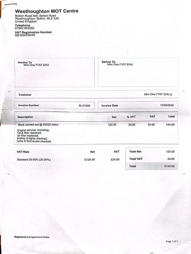 2007 MINI HATCH 2007 MINI HATCH