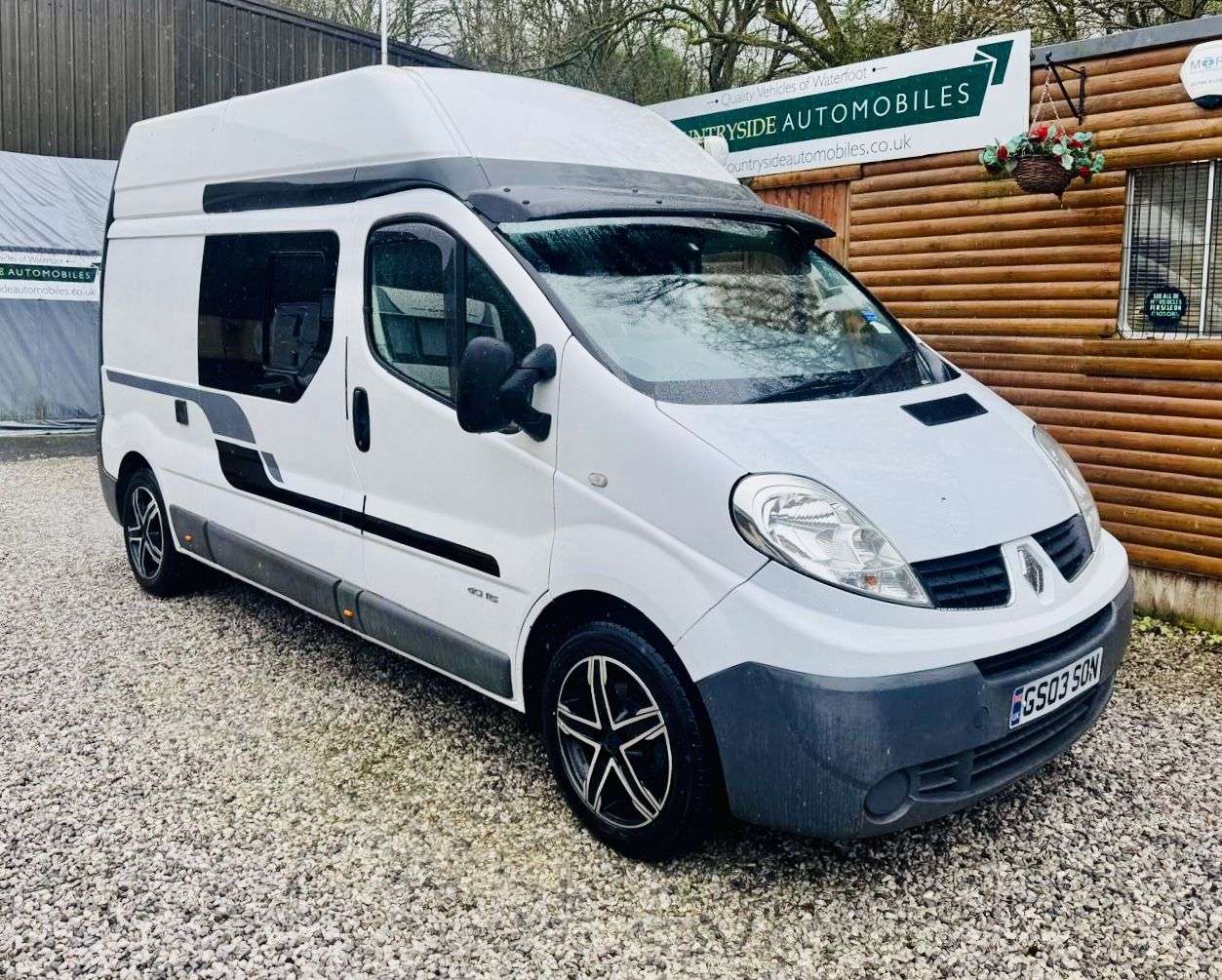 A 2010 RENAULT TRAFIC S AND T Ocean High top profesional Conversion. Motorhome 4dr Diesel Manual A 2010 RENAULT TRAFIC S AND T Ocean High top profesional Conversion. Motorhome 4dr Diesel Manual