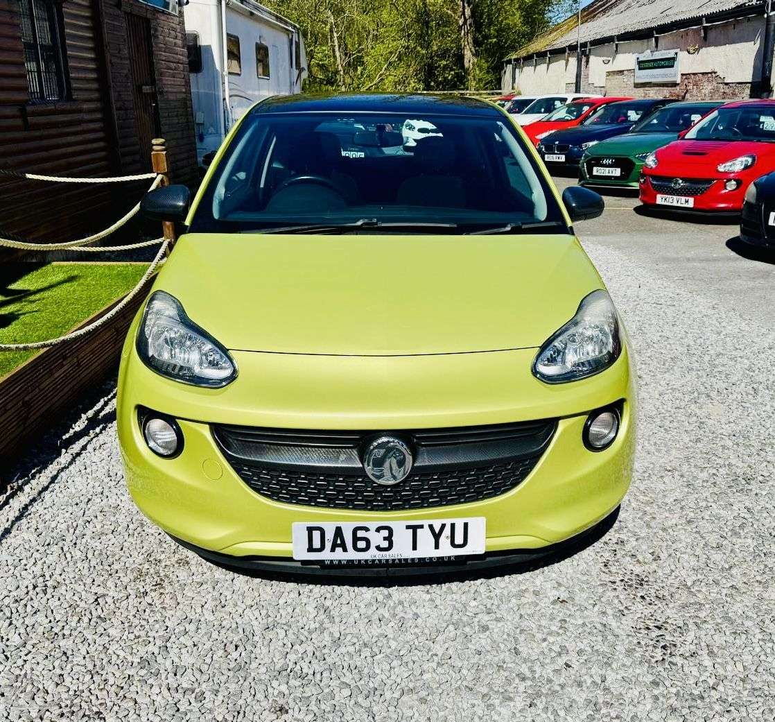 A 2013 VAUXHALL ADAM 1.2 16v GLAM Hatchback 3dr Petrol Manual Euro 5 (70 ps) JUST SERVICED A 2013 VAUXHALL ADAM 1.2 16v GLAM Hatchback 3dr Petrol Manual Euro 5 (70 ps) JUST SERVICED