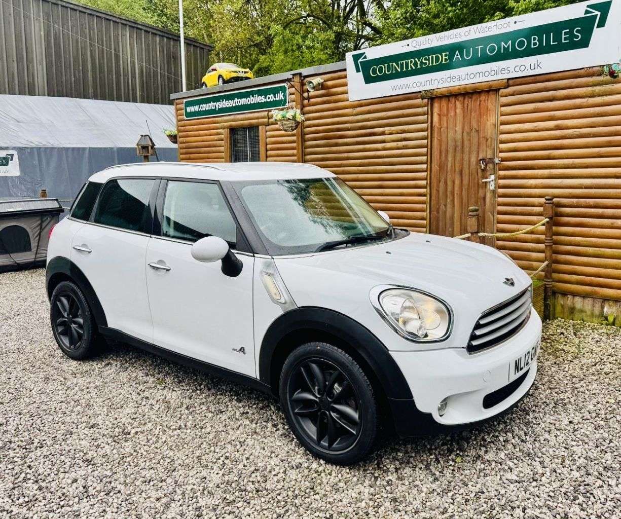 A 2012 MINI COUNTRYMAN 1.6 Cooper D SUV 5dr Diesel Manual ALL4 Euro 5 (s/s) (112 ps) New brakes! N A 2012 MINI COUNTRYMAN 1.6 Cooper D SUV 5dr Diesel Manual ALL4 Euro 5 (s/s) (112 ps) New brakes! N