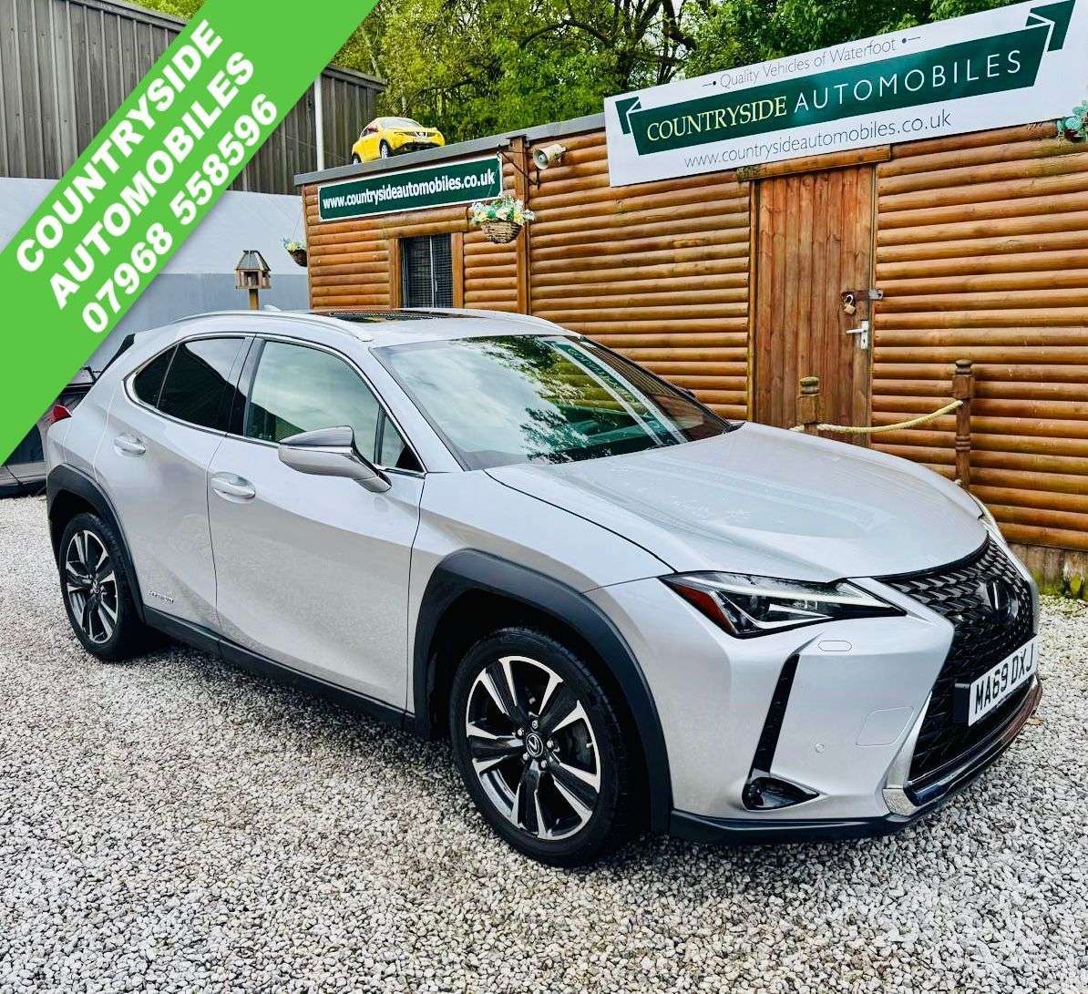 A 2019 LEXUS UX 2.0 250h SUV 5dr Petrol Hybrid E-CVT E-FOUR Euro 6 (s/s) (184 ps) SATIN SIL A 2019 LEXUS UX 2.0 250h SUV 5dr Petrol Hybrid E-CVT E-FOUR Euro 6 (s/s) (184 ps) SATIN SIL