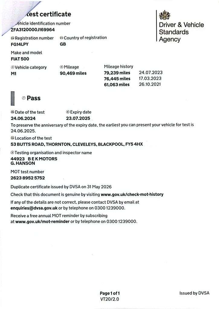 2014 FIAT 500 2014 FIAT 500