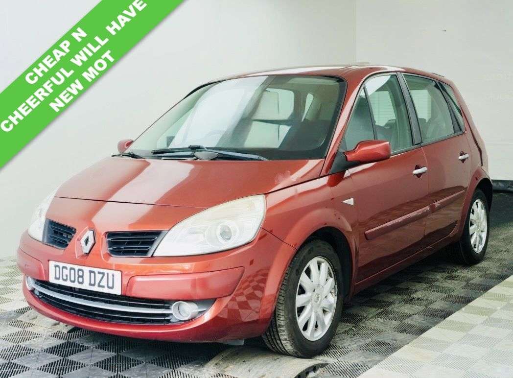 A 2008 RENAULT SCENIC 1.9 dCi Dynamique MPV 5dr Diesel Manual (159 g/km, 130 bhp) # ALLOY WHEELS A 2008 RENAULT SCENIC 1.9 dCi Dynamique MPV 5dr Diesel Manual (159 g/km, 130 bhp) # ALLOY WHEELS