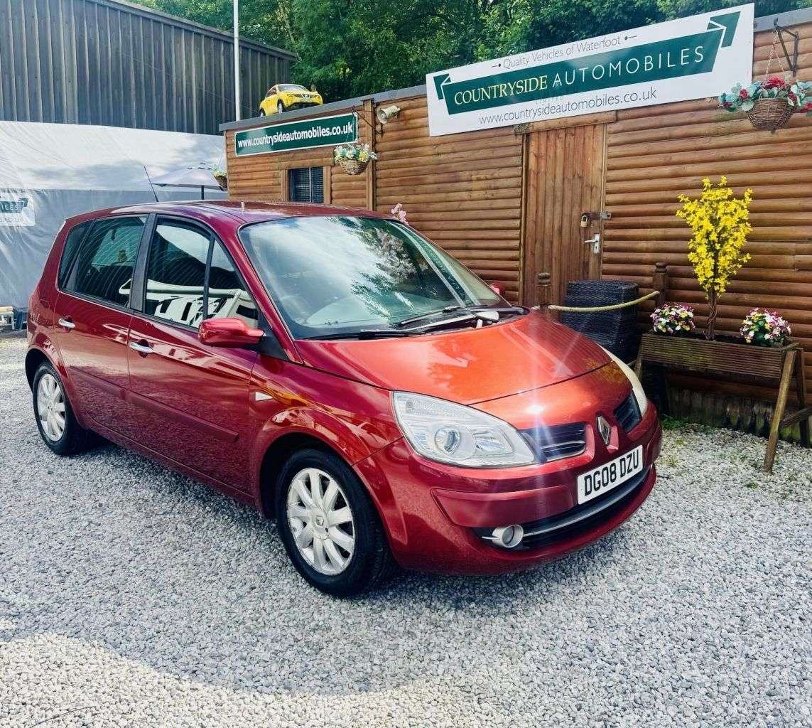 A 2008 RENAULT SCENIC 1.9 dCi Dynamique MPV 5dr Diesel Manual (159 g/km, 130 bhp) # ALLOY WHEELS A 2008 RENAULT SCENIC 1.9 dCi Dynamique MPV 5dr Diesel Manual (159 g/km, 130 bhp) # ALLOY WHEELS