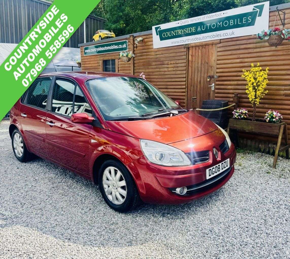 A 2008 RENAULT SCENIC 1.9 dCi Dynamique MPV 5dr Diesel Manual (159 g/km, 130 bhp) # ALLOY WHEELS A 2008 RENAULT SCENIC 1.9 dCi Dynamique MPV 5dr Diesel Manual (159 g/km, 130 bhp) # ALLOY WHEELS