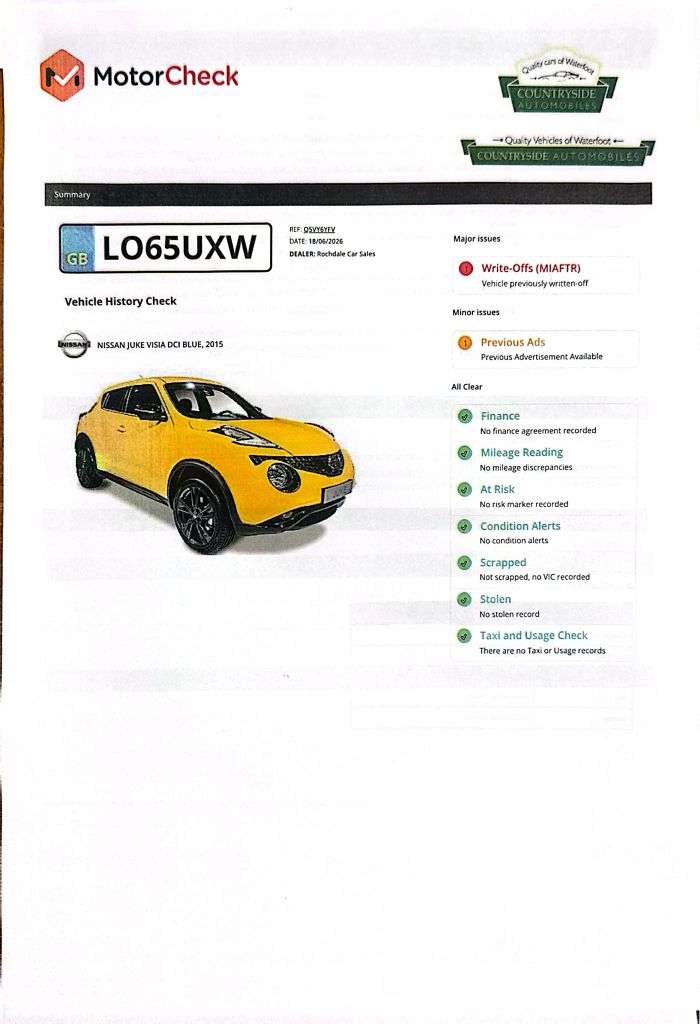 2015 NISSAN JUKE 2015 NISSAN JUKE