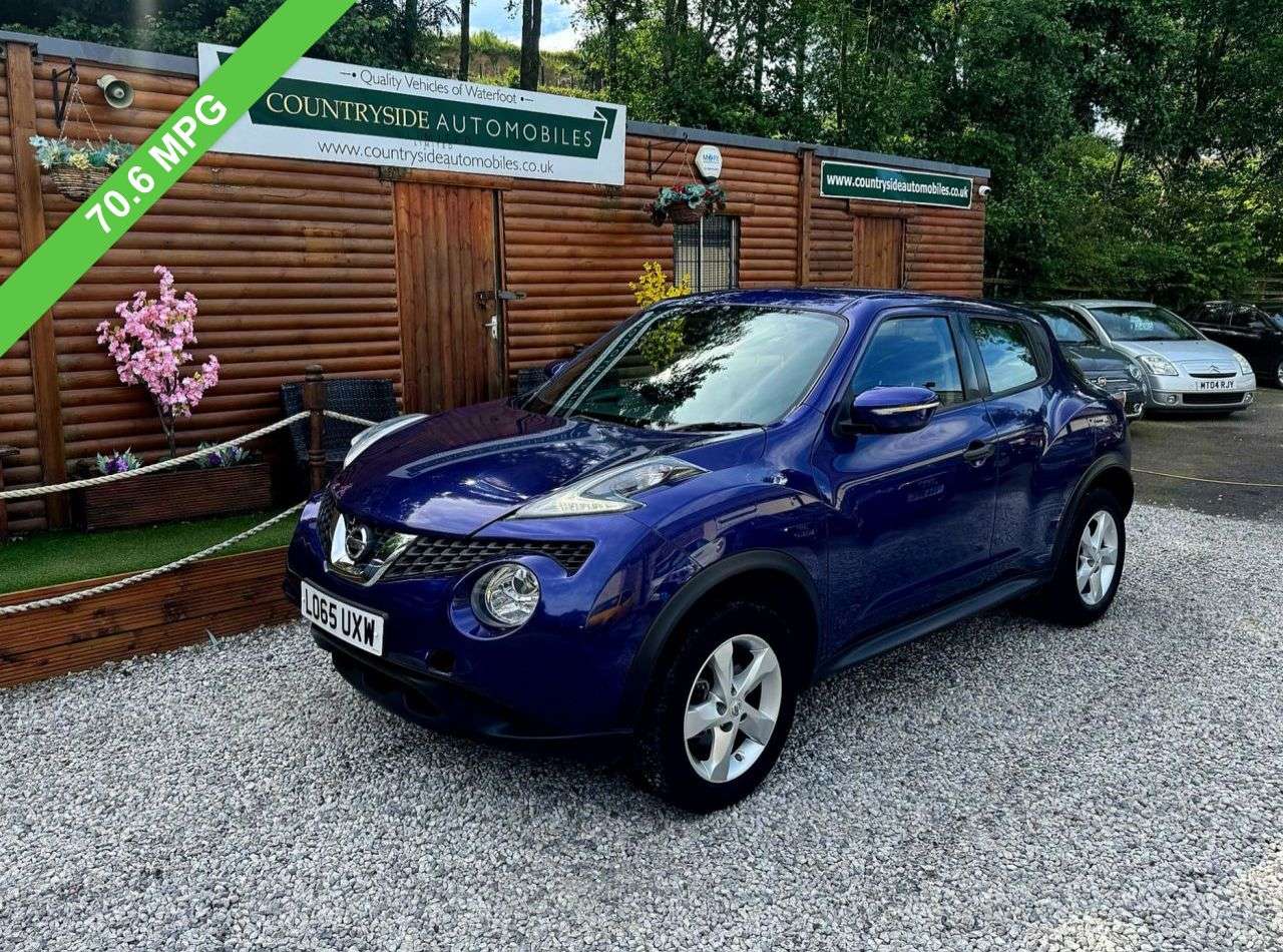 A 2015 NISSAN JUKE 1.5 dCi Visia SUV 5dr Diesel Manual Euro 6 (s/s) (110 ps) MINOR PREV REPAIR A 2015 NISSAN JUKE 1.5 dCi Visia SUV 5dr Diesel Manual Euro 6 (s/s) (110 ps) MINOR PREV REPAIR