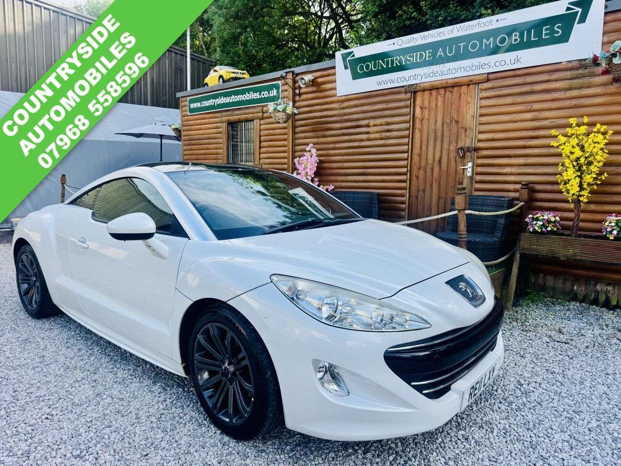 A 2011 PEUGEOT RCZ 1.6 THP Sport Coupe 2dr Petrol Manual Euro 5 (156 ps) 2 KEYS # GOOD SERVICE A 2011 PEUGEOT RCZ 1.6 THP Sport Coupe 2dr Petrol Manual Euro 5 (156 ps) 2 KEYS # GOOD SERVICE