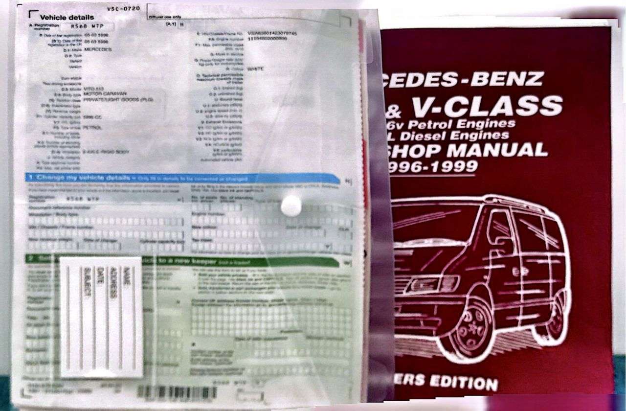 1998 MERCEDES-BENZ VITO 1998 MERCEDES-BENZ VITO