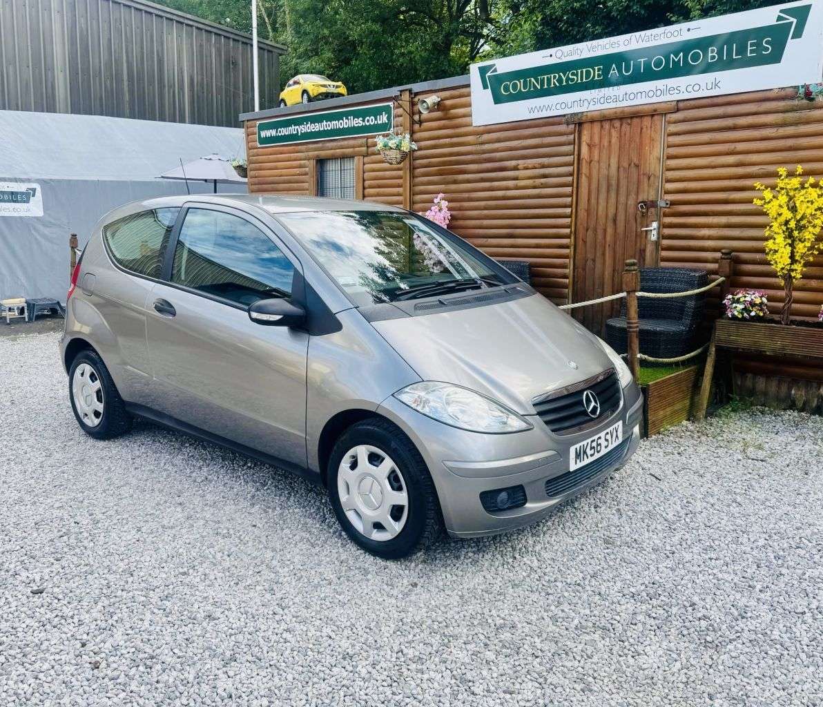 A 2007 MERCEDES-BENZ A CLASS 1.5 A150 Classic SE Hatchback 3dr Petrol Manual (148 g/km, 95 bhp) ONLY 63K A 2007 MERCEDES-BENZ A CLASS 1.5 A150 Classic SE Hatchback 3dr Petrol Manual (148 g/km, 95 bhp) ONLY 63K