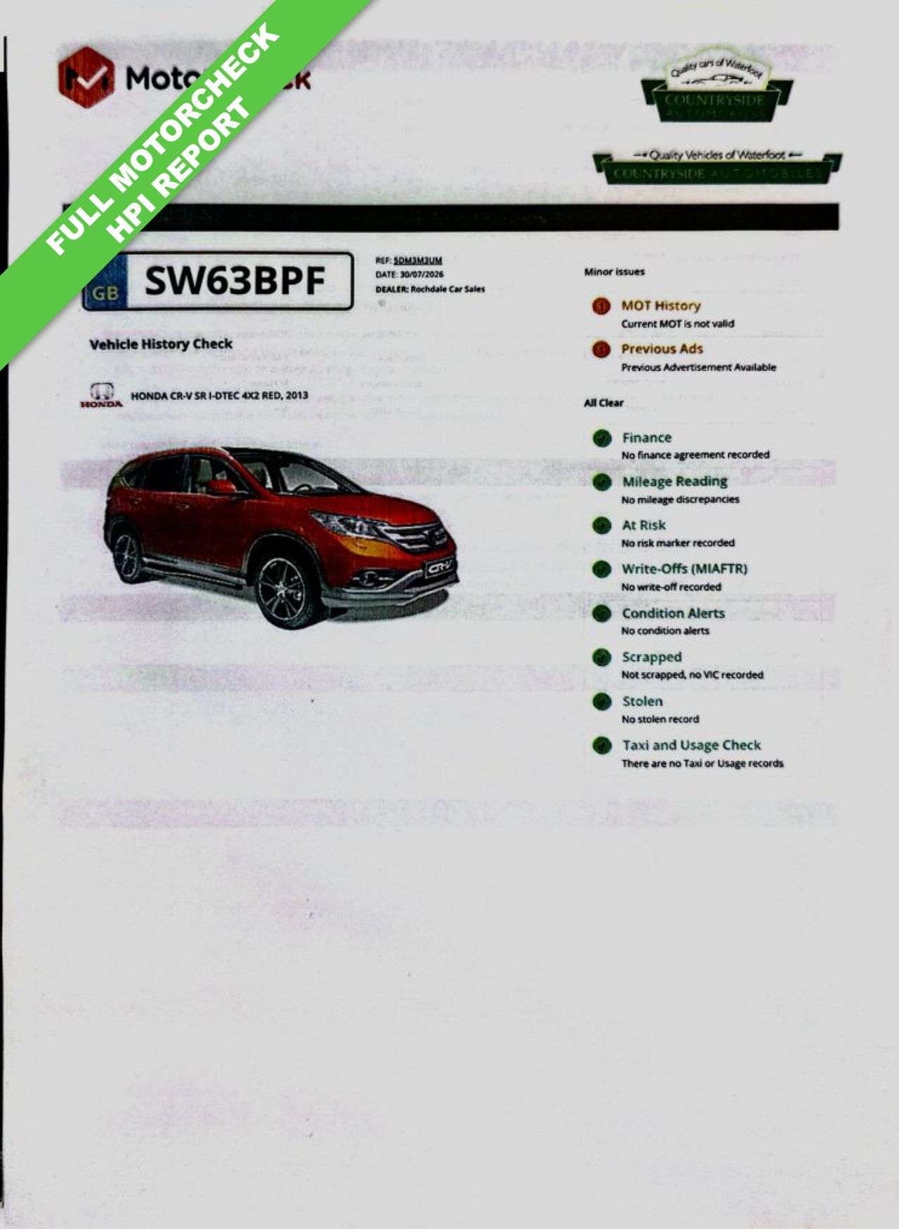 2013 HONDA CR-V 2013 HONDA CR-V
