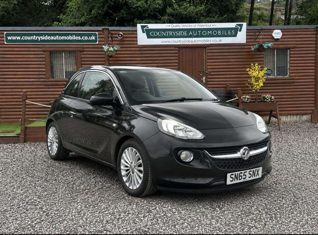 A 2015 VAUXHALL ADAM 1.2i GLAM Hatchback 3dr Petrol Manual Euro 6 (70 ps) GREAT VALUE GLAM &bull A 2015 VAUXHALL ADAM 1.2i GLAM Hatchback 3dr Petrol Manual Euro 6 (70 ps) GREAT VALUE GLAM &bull