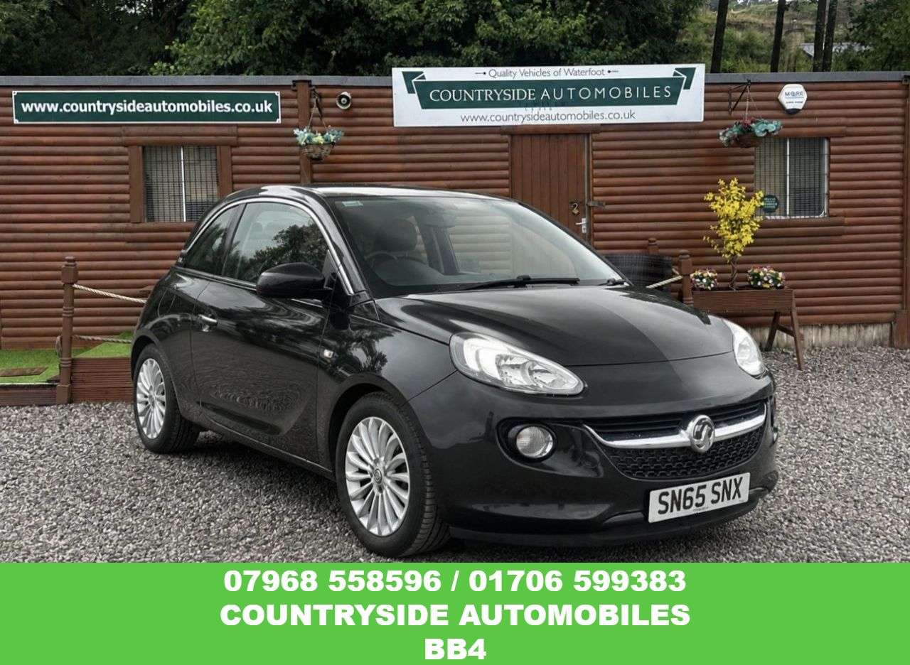 A 2015 VAUXHALL ADAM 1.2i GLAM Hatchback 3dr Petrol Manual Euro 6 (70 ps) GREAT VALUE GLAM &bull A 2015 VAUXHALL ADAM 1.2i GLAM Hatchback 3dr Petrol Manual Euro 6 (70 ps) GREAT VALUE GLAM &bull
