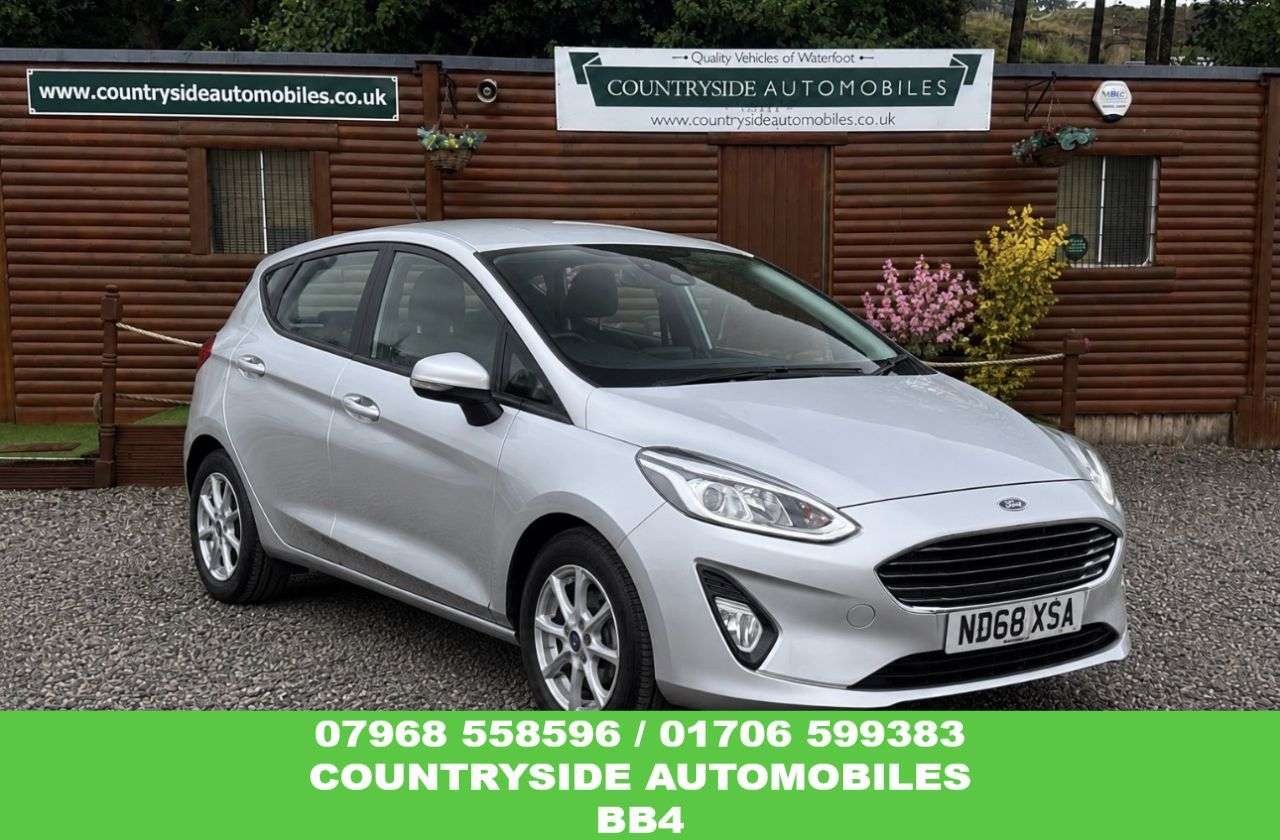 A 2018 FORD FIESTA 1.1 Ti-VCT Zetec Hatchback 5dr Petrol Manual Euro 6 (s/s) (85 ps) CARPLAY + A 2018 FORD FIESTA 1.1 Ti-VCT Zetec Hatchback 5dr Petrol Manual Euro 6 (s/s) (85 ps) CARPLAY +