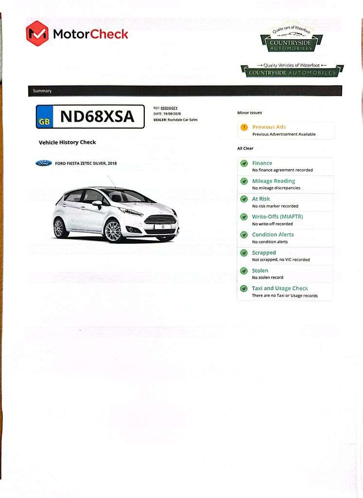 2018 FORD FIESTA 2018 FORD FIESTA
