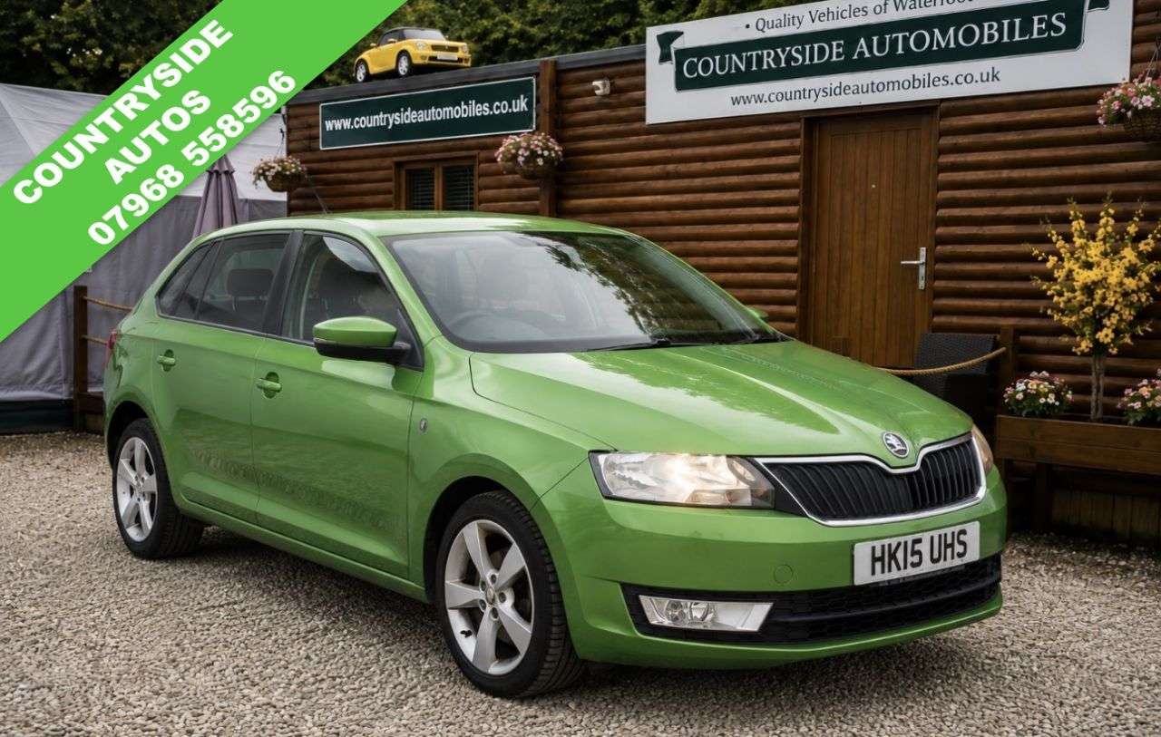 A 2015 SKODA RAPID SPACEBACK 1.2 TSI SE Tech Hatchback 5dr Petrol Manual Euro 5 (105 ps) PRACTICAL, SPAC A 2015 SKODA RAPID SPACEBACK 1.2 TSI SE Tech Hatchback 5dr Petrol Manual Euro 5 (105 ps) PRACTICAL, SPAC