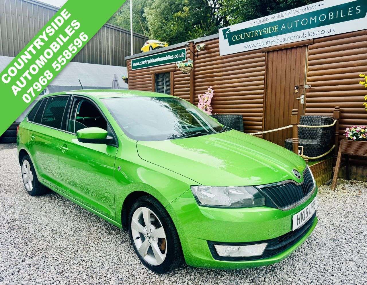 A 2015 SKODA RAPID SPACEBACK 1.2 TSI SE Tech Hatchback 5dr Petrol Manual Euro 5 (105 ps) NAV | 18M WARRA A 2015 SKODA RAPID SPACEBACK 1.2 TSI SE Tech Hatchback 5dr Petrol Manual Euro 5 (105 ps) NAV | 18M WARRA